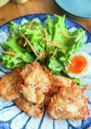 簡単ヘルシー！節約に！【米粉のとり天】-レシピのメイン写真