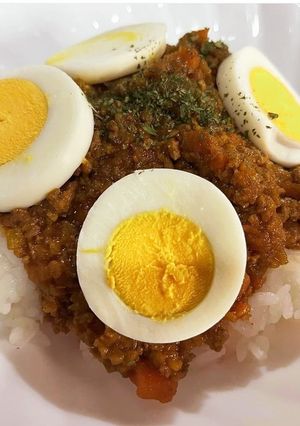 ドライカレー-レシピのメイン写真