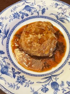 ハンバーグ(オニオンソース)-レシピのメイン写真