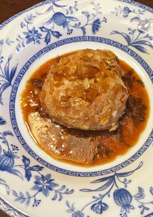 ハンバーグ(オニオンソース)-レシピのメイン写真