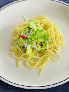 春キャベツと釜揚げしらすのパスタ-レシピのメイン写真
