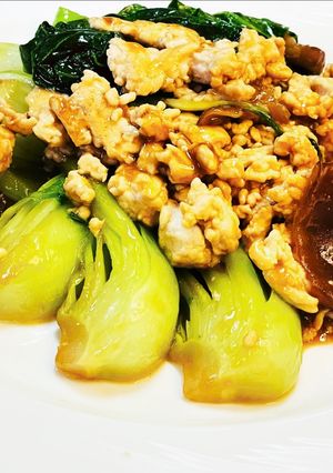 豚挽肉と青梗菜の中華旨み炒め-レシピのメイン写真