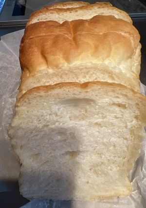 ふわもち!湯だね山型食パン-レシピのメイン写真