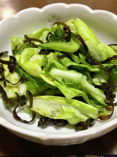 キャベツの塩昆布和え-レシピのメイン写真