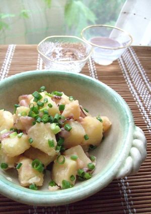 ✿コロコロじゃがいもと塩からの和えもの✿-レシピのメイン写真