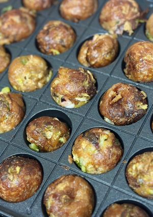 名古屋風!醤油味のたこ焼き!-レシピのメイン写真