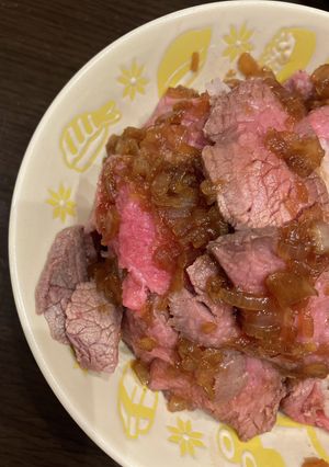 ローストビーフ丼のタレ-レシピのメイン写真