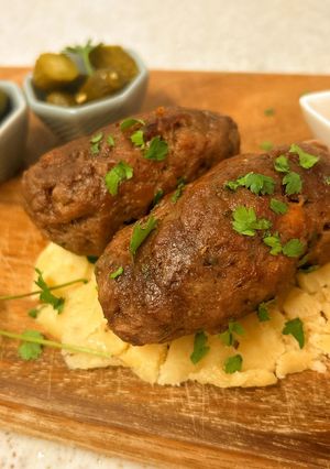 粗挽きひき肉でソーセージ-レシピのメイン写真
