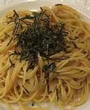 瓶詰め練りウニのオイリ～パスタ de Tanto!