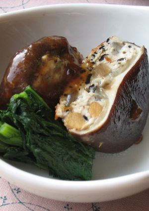 椎茸の五目肉詰め-レシピのメイン写真