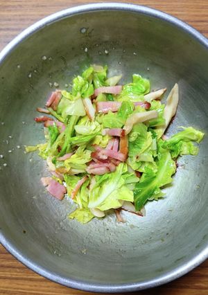 ヨウサマの減塩キャベツのペペロン風サラダ-レシピのメイン写真