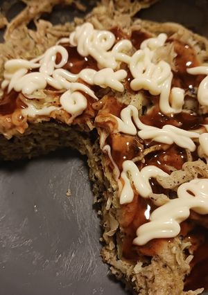 お好み焼きはレンジで5分でできる-レシピのメイン写真