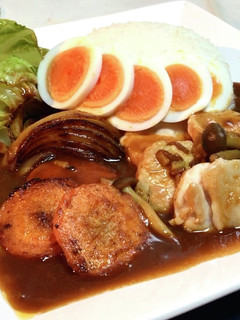 鶏ムネ肉と蒸し野菜のダイエットカレー-レシピのメイン写真