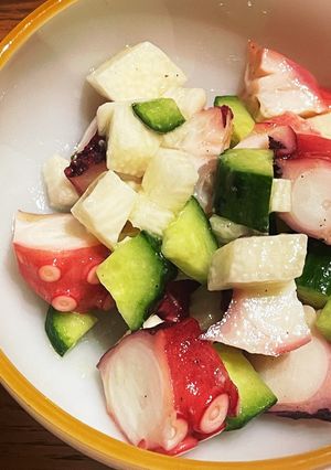 タコのレモンマリネ-レシピのメイン写真