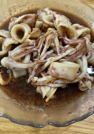 パパ　イカの煮付け-レシピのメイン写真