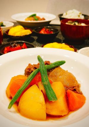 レンジで時短　ほくほく肉じゃが-レシピのメイン写真