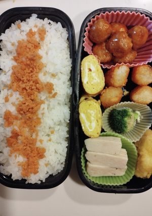 ★2024年4月★高1お弁当-レシピのメイン写真