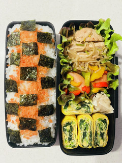 中学生弁当2024.4.9-レシピのメイン写真