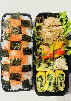 中学生弁当2024.4.9-レシピのメイン写真