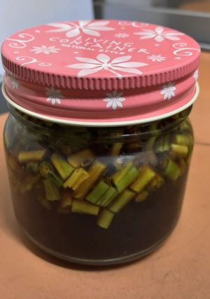行者ニンニクの醤油漬け（生）-レシピのメイン写真