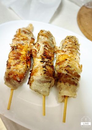 やみつき！！みたらし団子の肉巻き-レシピのメイン写真