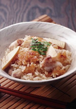 豚肉とたけのこごはん-レシピのメイン写真