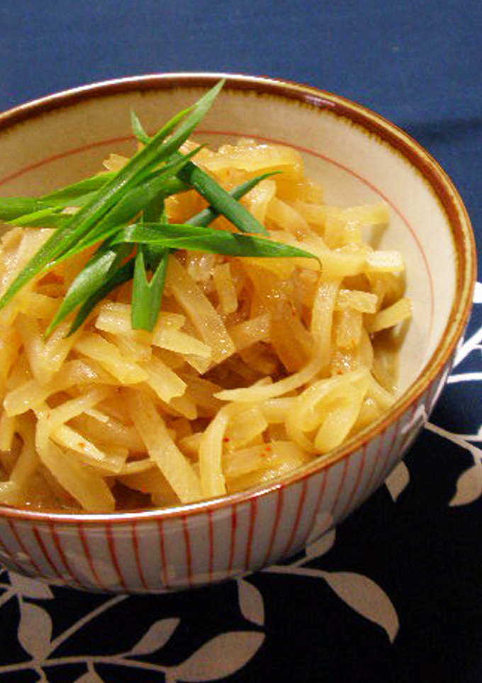 千切り大根の炒め煮-レシピのメイン写真