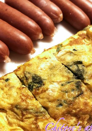 お弁当用おかずをすかさずリメイク卵焼き♪-レシピのメイン写真