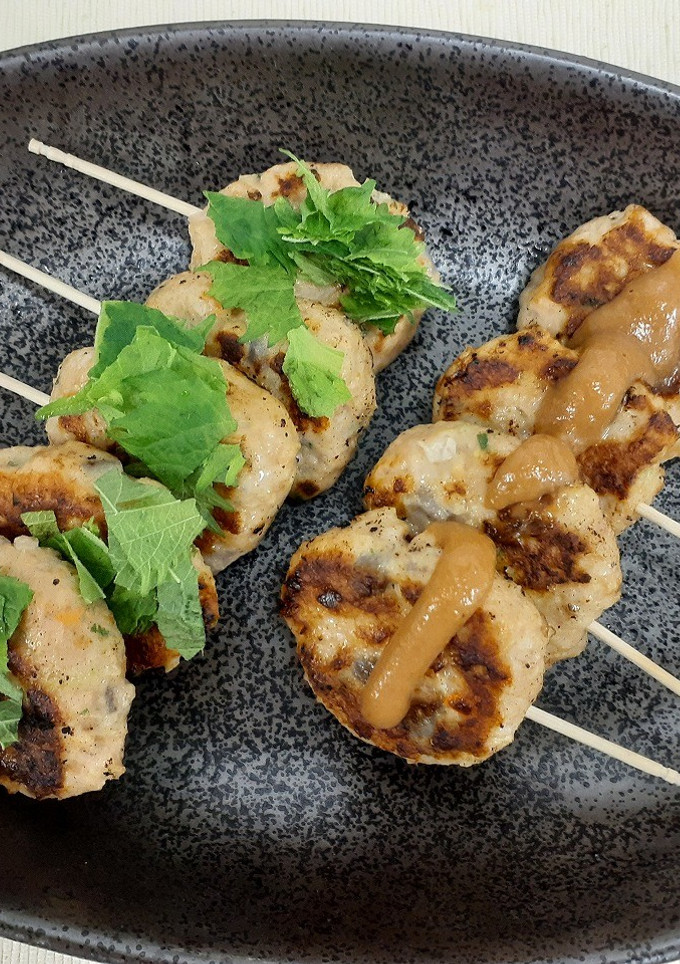 かんたん！2種のつくね串-レシピのメイン写真