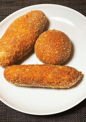 手作り、焼き&揚げカレーパン-レシピのメイン写真
