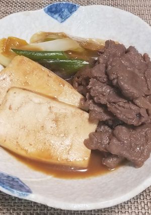 肉豆腐-レシピのメイン写真