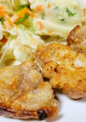 揚げない豚ロース肉の唐揚げ-レシピのメイン写真