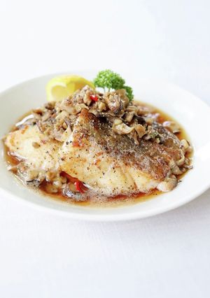 凄く美味しい【鱈のムニエル（キノコ盛り）-レシピのメイン写真