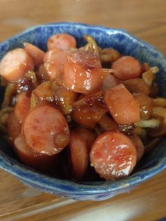 なめことソーセージのバター炒め-レシピのメイン写真