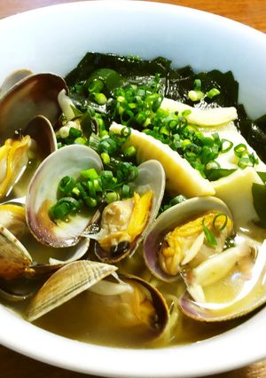 アサリ、新若布のラーメン発酵玉葱＆発酵筍-レシピのメイン写真