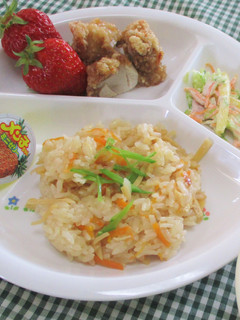 【幼児食】筍ごはん-レシピのメイン写真