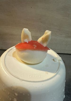 ウサギ卵-レシピのメイン写真