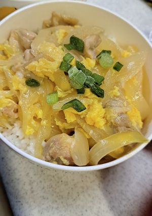 手軽になか卯風 親子丼-レシピのメイン写真