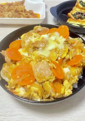 鶏ももで親子丼♪4/10-レシピのメイン写真