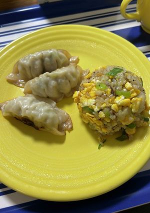 餃子とチャーハン、ミニセット-レシピのメイン写真
