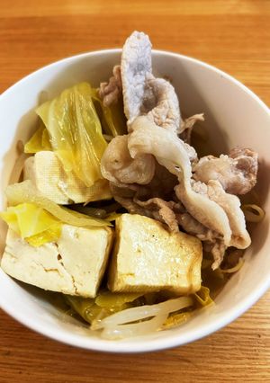 コンソメだけどちゃんこ味!?ダイエット鍋-レシピのメイン写真