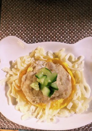 愛犬用ひき肉ハンバーグ-レシピのメイン写真