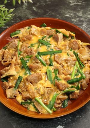 リメイク！焼売とニラの卵とじ-レシピのメイン写真