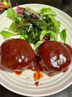 ✨ハンバーグ✨赤ワインソース♡-レシピのメイン写真