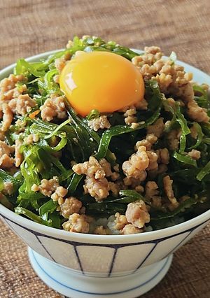 担々ヘルシー丼☆昆布煮☆クーブイリチー-レシピのメイン写真