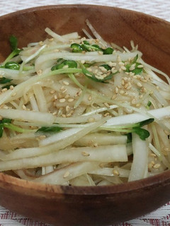 大根薬味サラダ-レシピのメイン写真