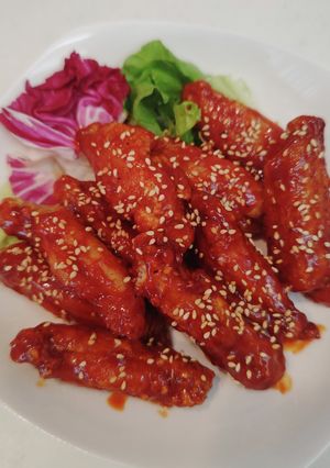 【ピリ辛ヤンニョムチキン】お酒がすすむ！-レシピのメイン写真