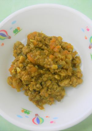 【学校給食】ドライカレー-レシピのメイン写真