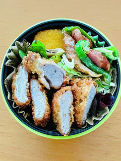 揚げるだけのヒレカツ弁当-レシピのメイン写真