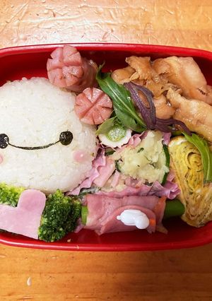 ベイマックス　キャラ弁-レシピのメイン写真